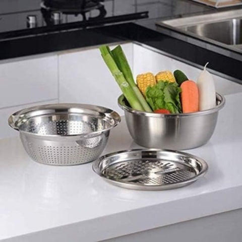 Stornfield Stainless Steel Fine Mesh Strainer Set