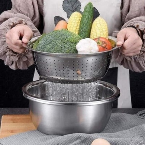 Stornfield Stainless Steel Fine Mesh Strainer Set