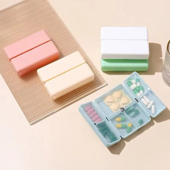 Compact Magnetic Pill Organizer | Portable, Safe Storage | Stornfield