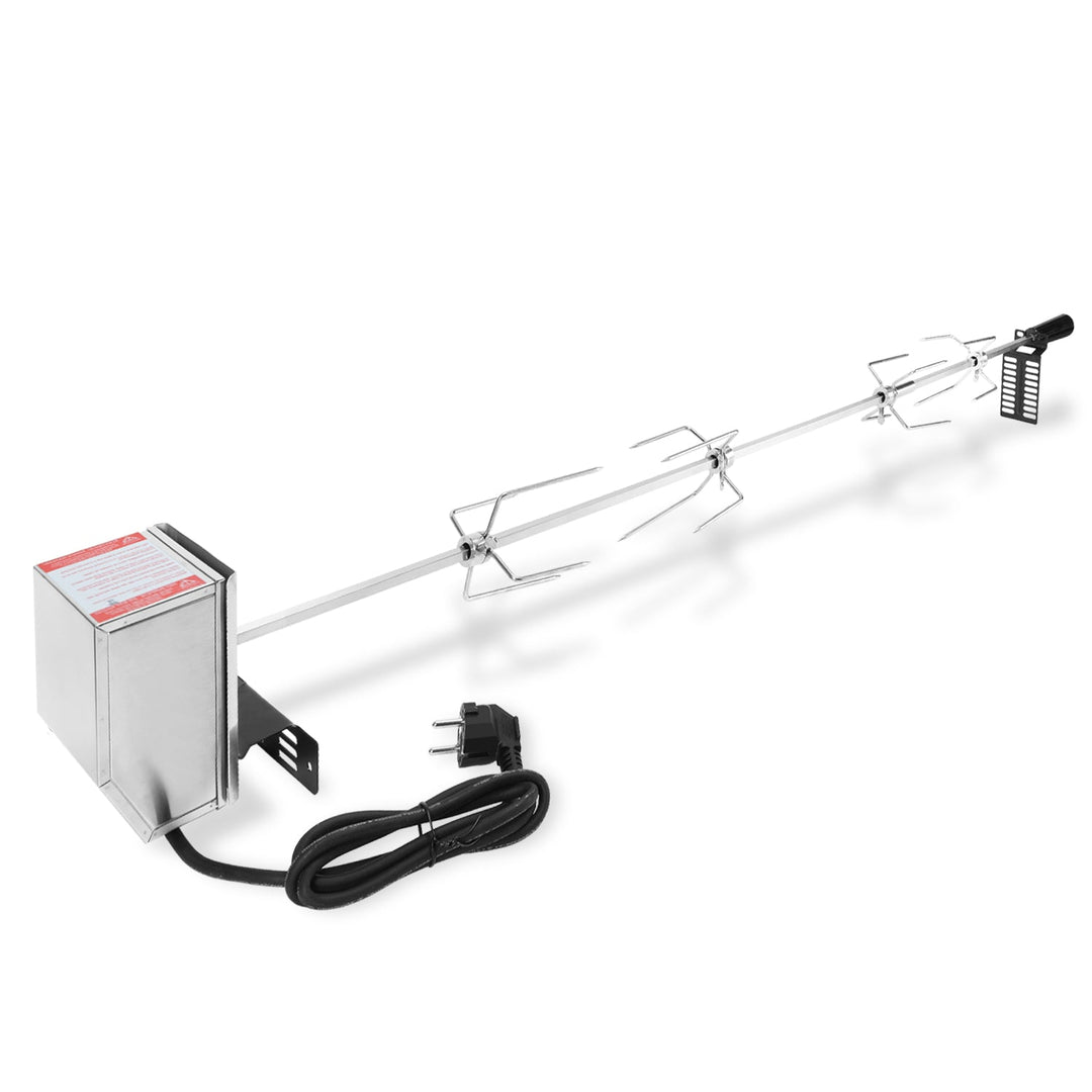BBQ Grill Skewer Stainless Steel Motor 4x Meat Needle | Stornfield