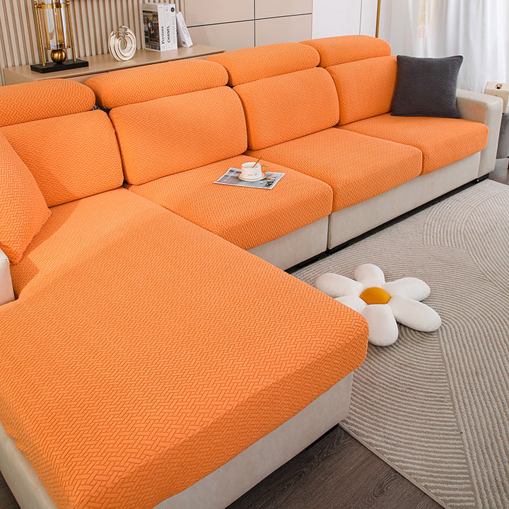 Wrap-around stretch sofa cover | Stornfield