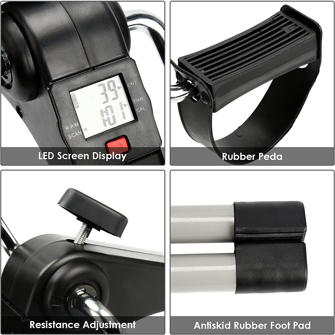 Mini Home Trainer Fitness Bike Leg Trainer with LCD Display | Stornfield