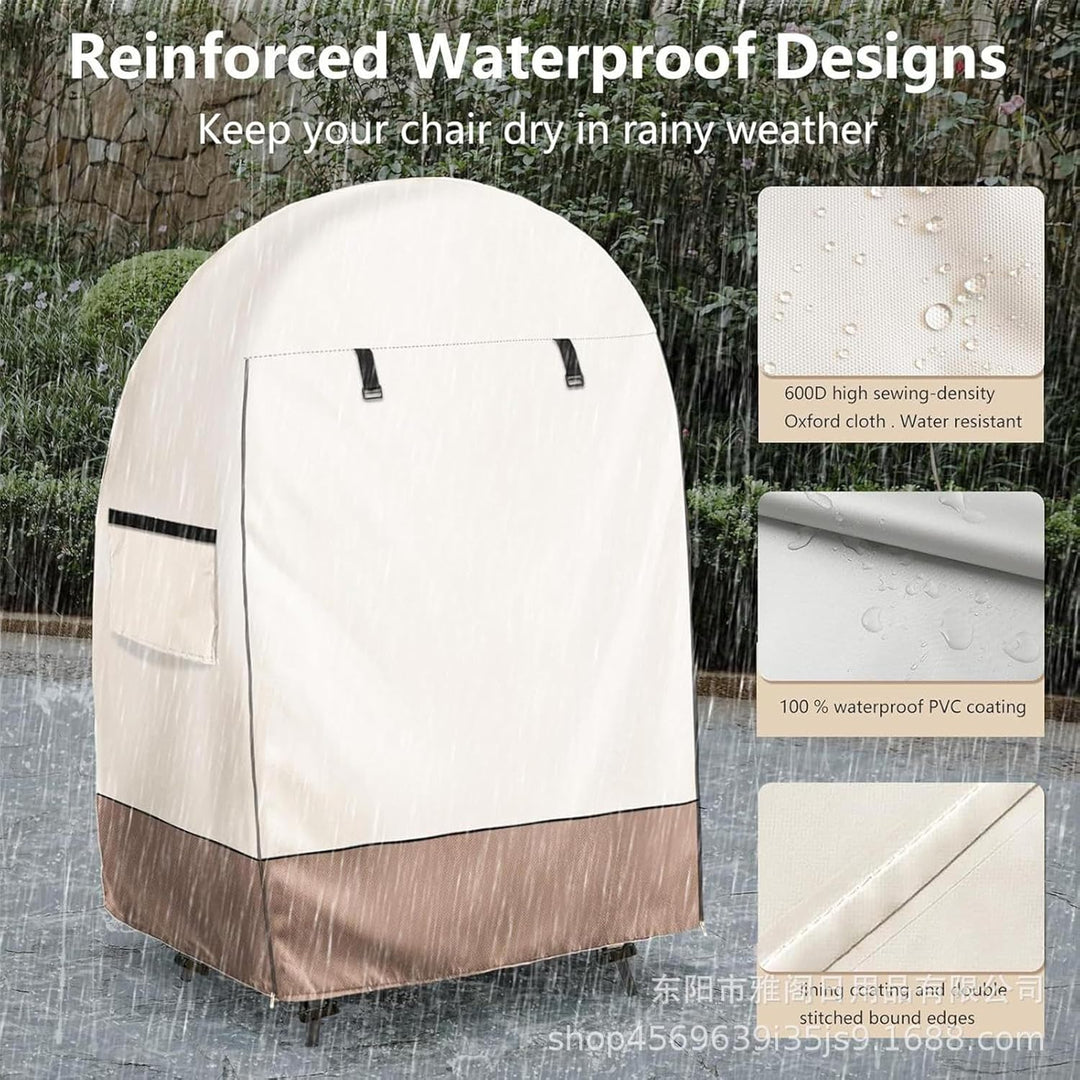 Stornfield | Waterproof Egg Chair Cover with Double Zipper – Solara