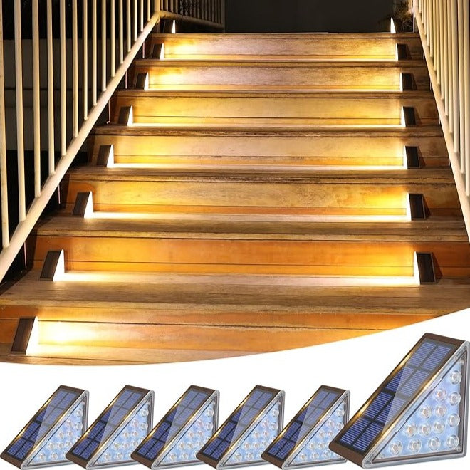 Solar-Powered Stair Lighting - SoluStep | Stornfield