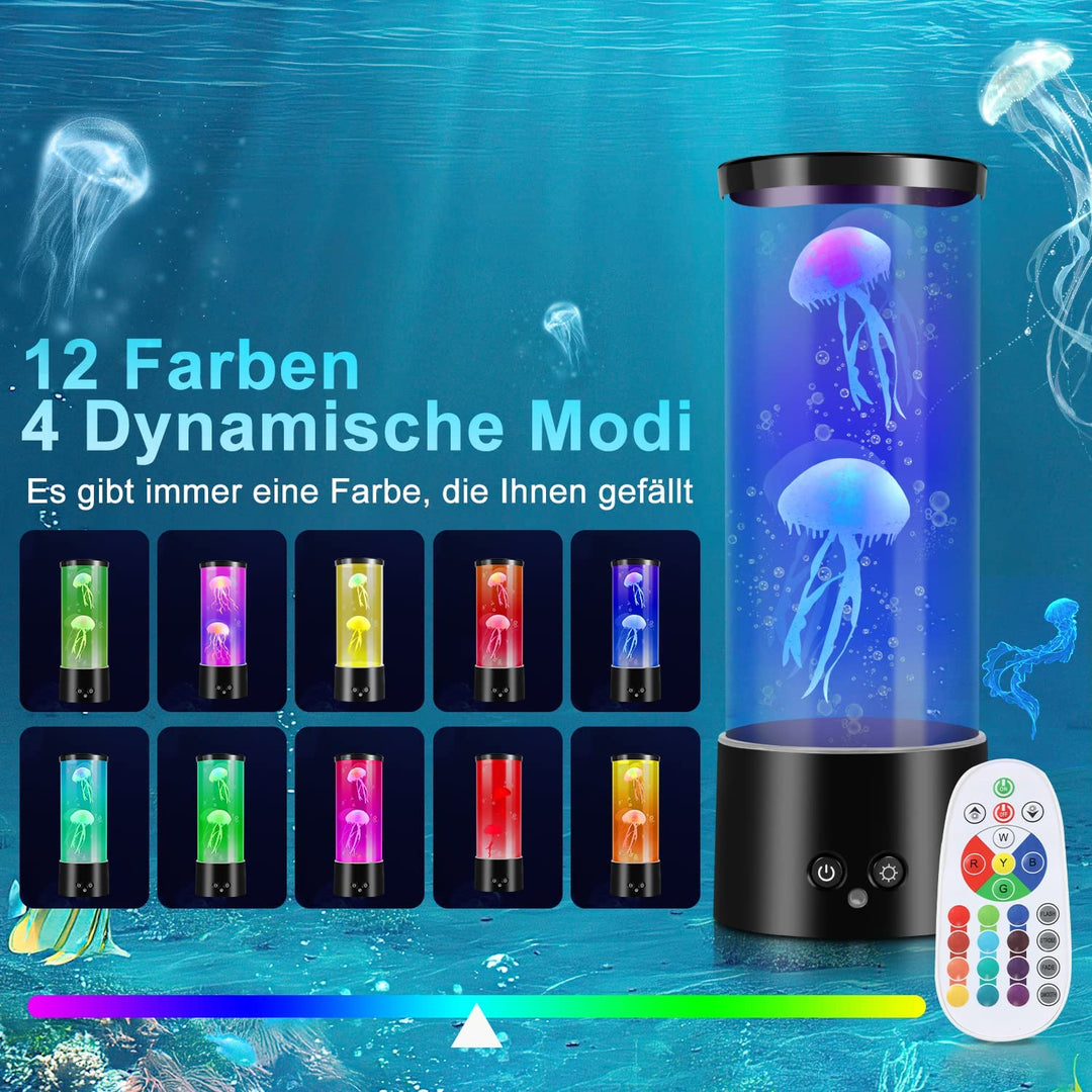 Jellyfish Lamp RGB with Remote Control | Stornfield