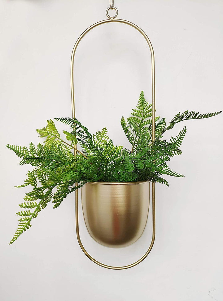 HaloRing Hanging Plant Holder – Metal Hanging Planter for Indoor and Outdoor | Stornfield