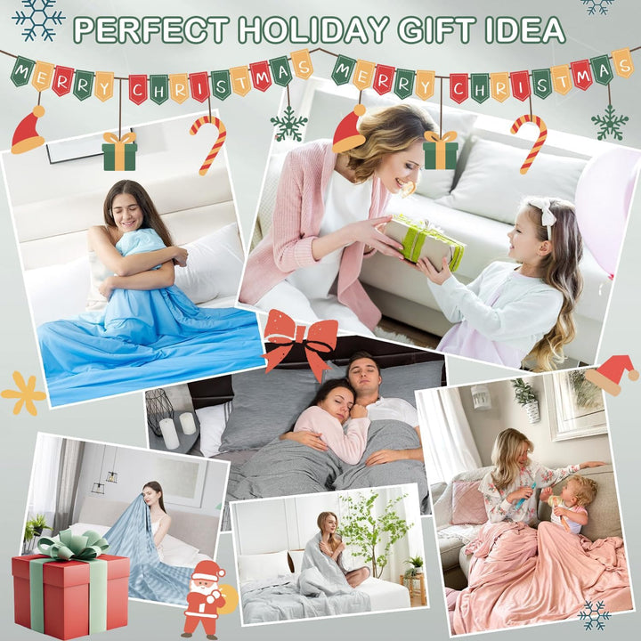 Light Pink Cooling Blanket –  3.0, Q-Max>0.5, Multi-Size Options | Stornfield
