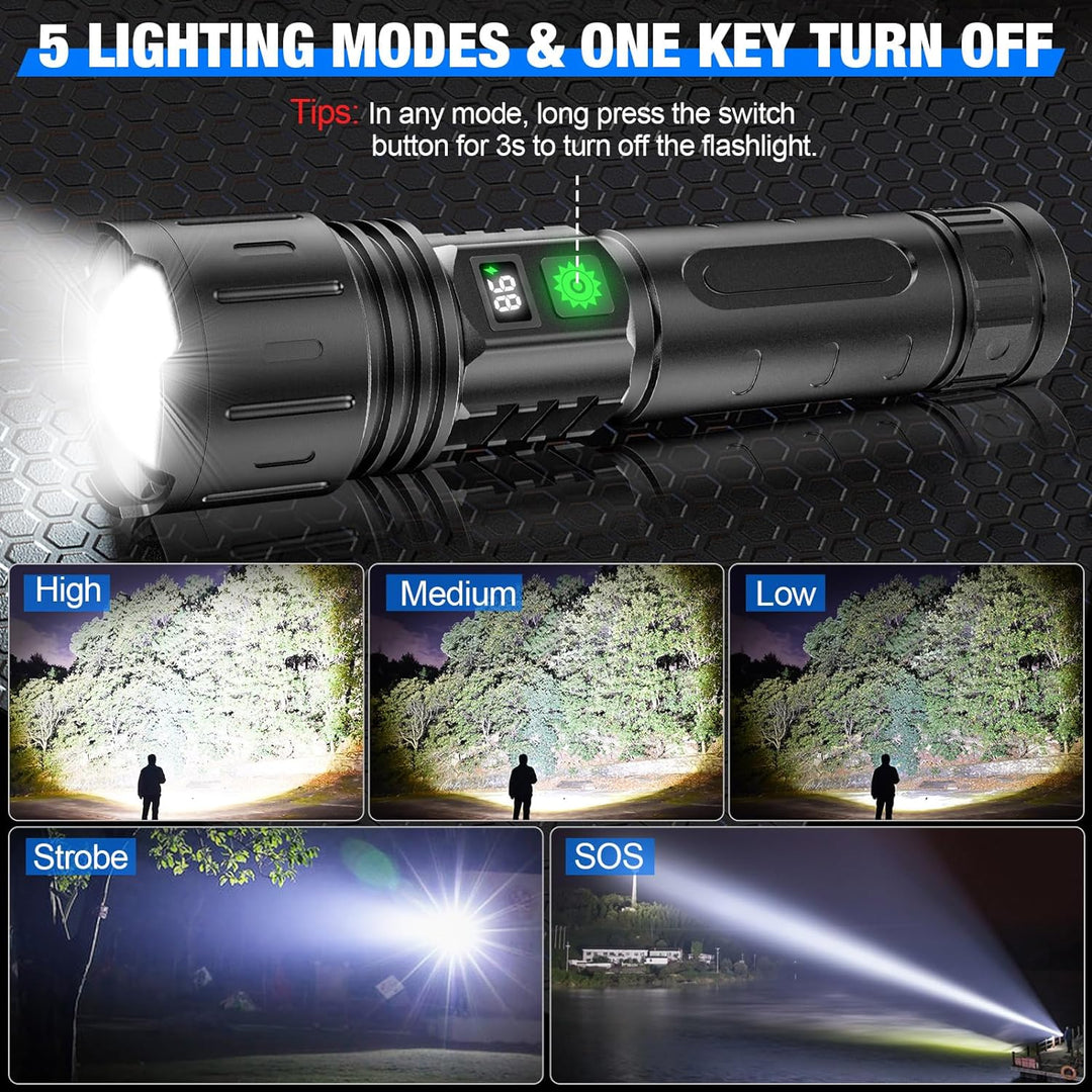 Brightest flashlight in the world – 100,000 lumens | Stornfield