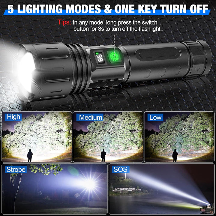 Brightest flashlight in the world – 100,000 lumens | Stornfield