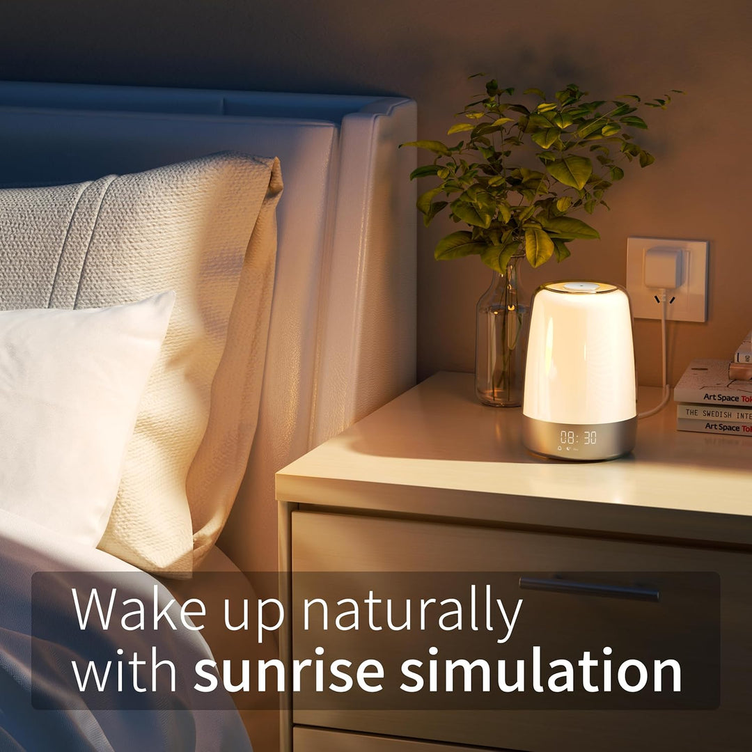 LightStart Wake-Up Lamp – Sunrise Simulation and Dimmable Night Light | Stornfield