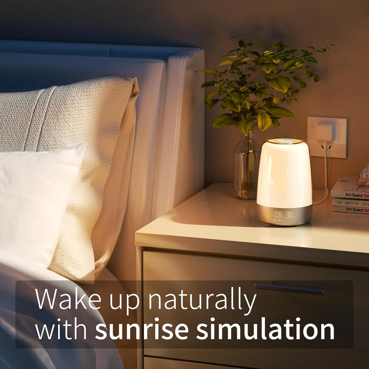 LightStart Wake-Up Lamp – Sunrise Simulation and Dimmable Night Light | Stornfield