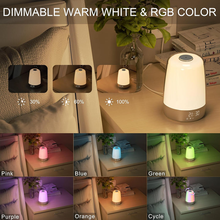 LightStart Wake-Up Lamp – Sunrise Simulation and Dimmable Night Light | Stornfield