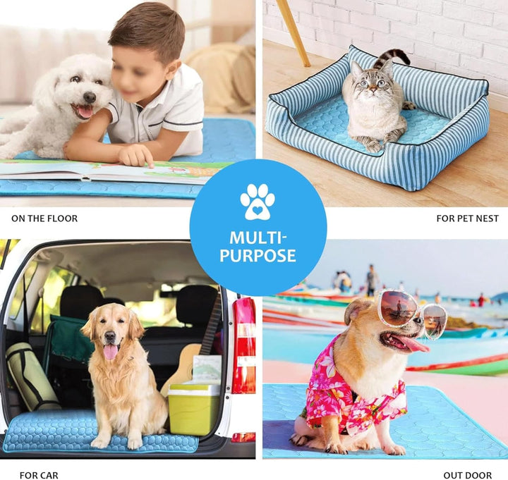 Extra-Large Dog Cooling Mat for Summer Comfort | Stornfield