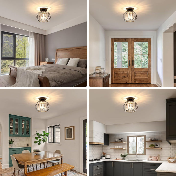 Glass Ceiling Light | Stornfield