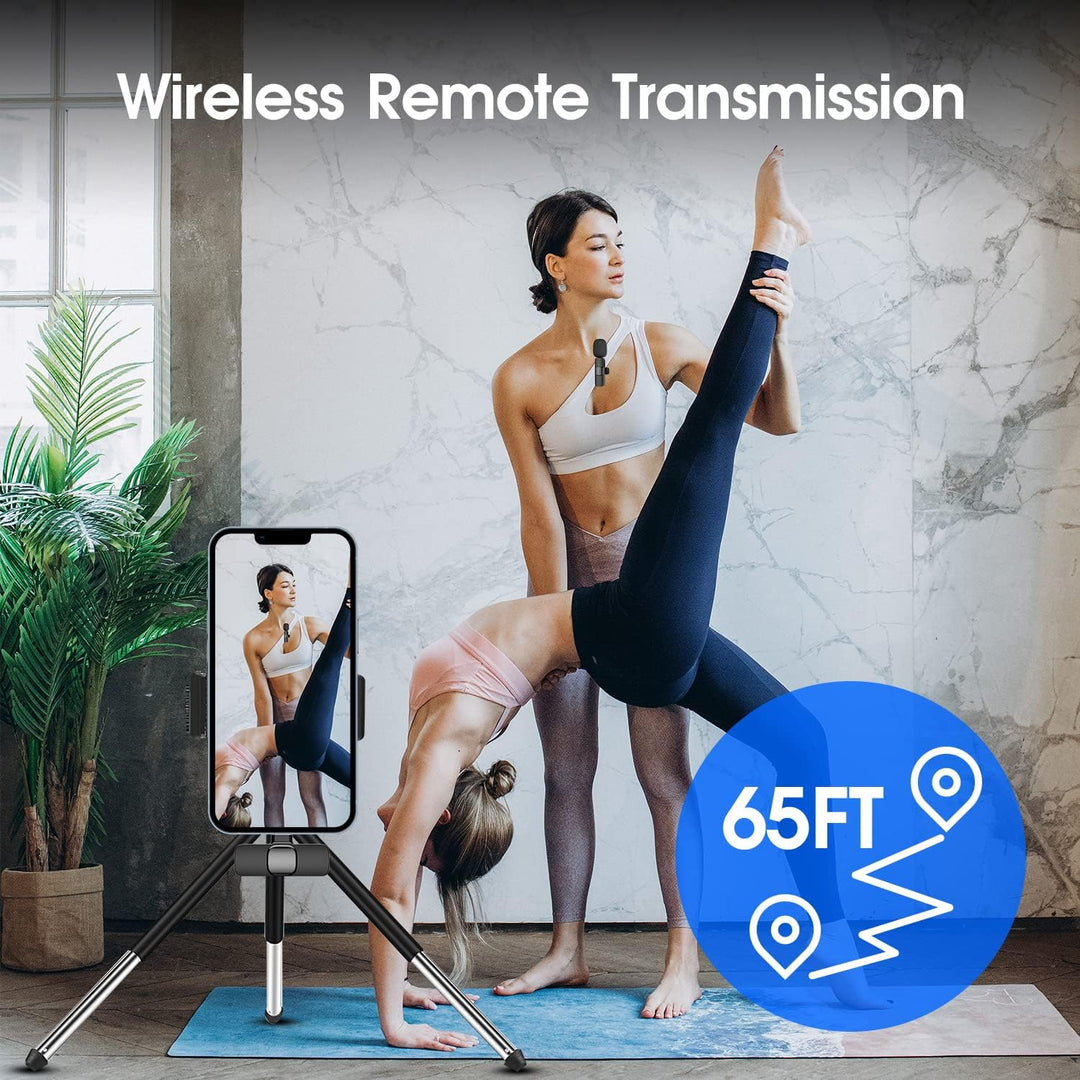 Stornfield | 2-Pack Wireless Microphone for iPhone iPad