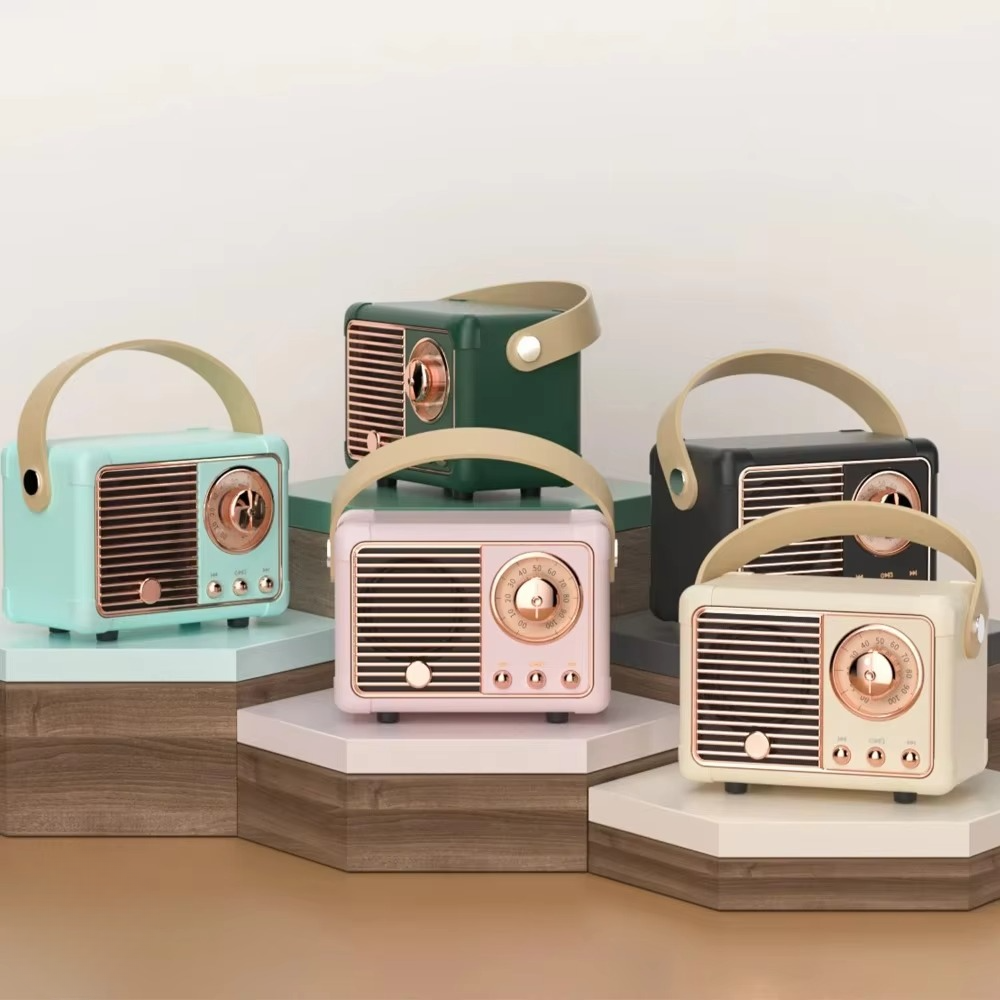 Stornfield | Vintage-Style Wireless Bluetooth Speaker with Subwoofer