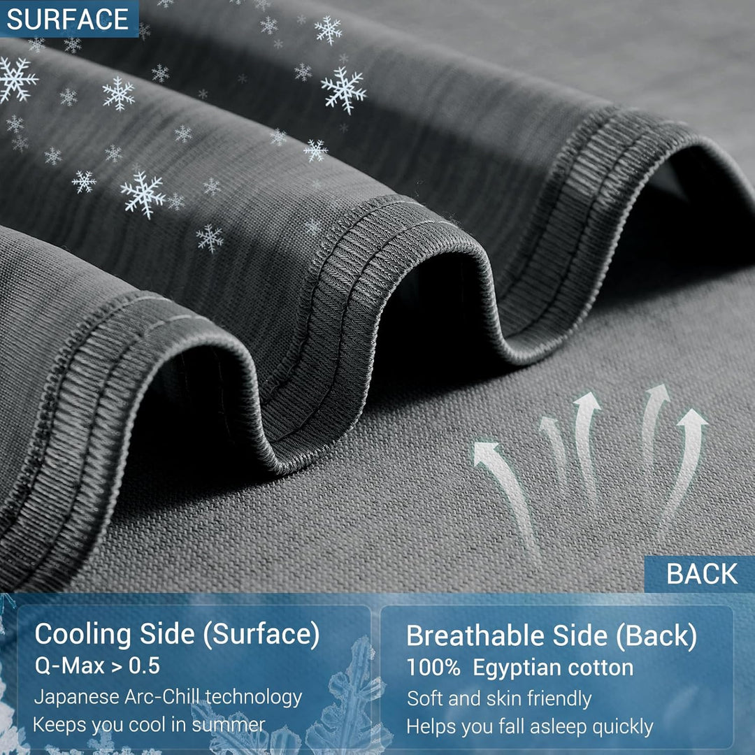 Black Cooling Blanket –  3.0, Q-Max>0.5, Multi-Size Options | Stornfield