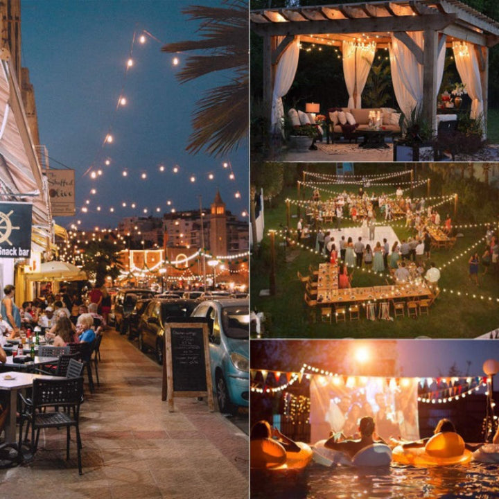 Stornfield | Royaleva Outdoor Dimmable String Lights - 20ft LED Ambient Lighting