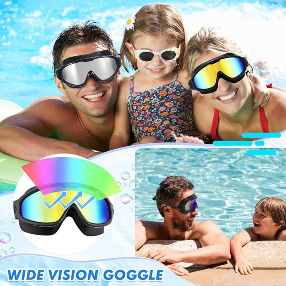 Swim goggles 3-piece set for adults & children | Stornfield