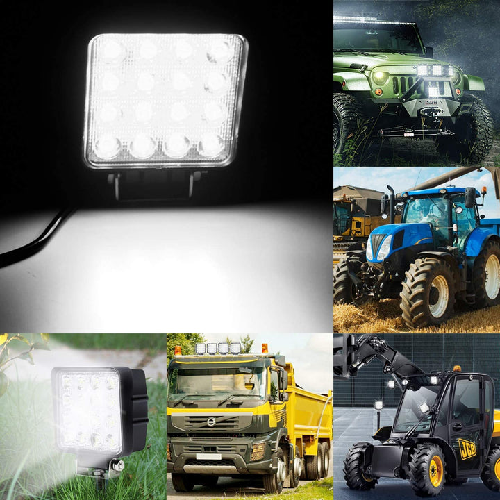 LED Work Spotlight 48W IP67 Reversing Light 2X-10X | Stornfield