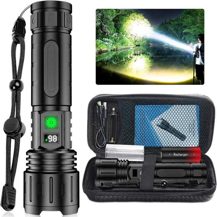 UltraStrong Night Vision Flashlight Pro – Rechargeable aluminum lamp | Stornfield