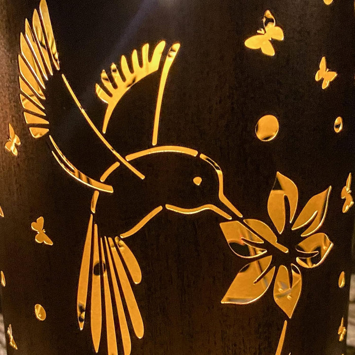 Lanterne Solaire Colibri Creuse Lumineuse