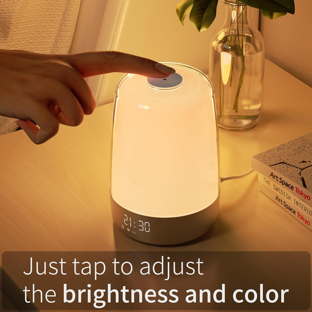 LightStart Wake-Up Lamp – Sunrise Simulation and Dimmable Night Light | Stornfield