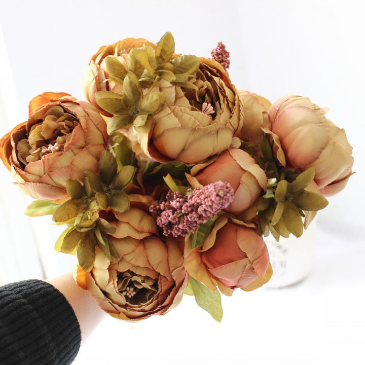Luxurious Faux Peony Bouquet