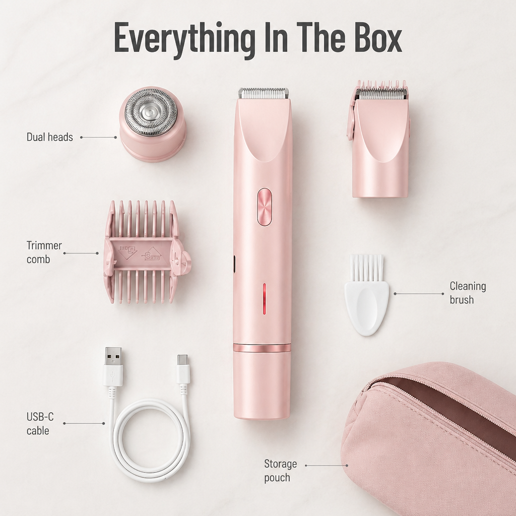 RadianceGlide 2-in-1 Women's Razor Face & Body | Stornfield
