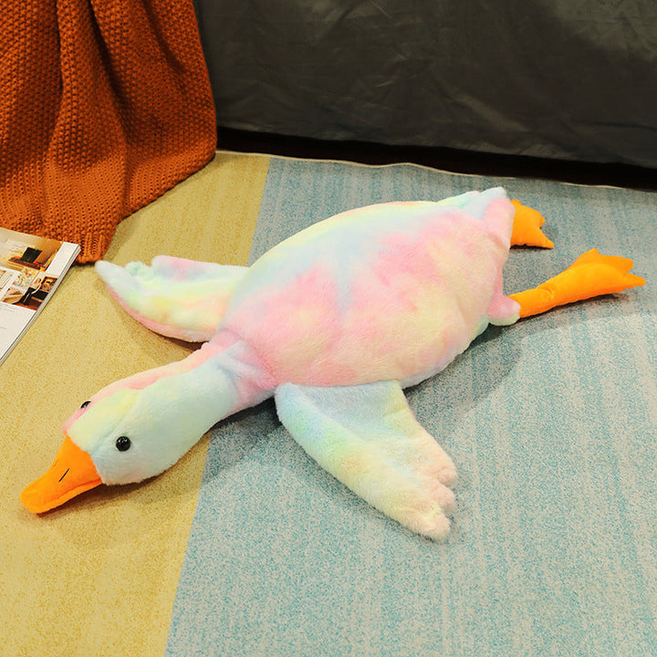 Stornfield | Large White Goose Marionette Plush Pillow