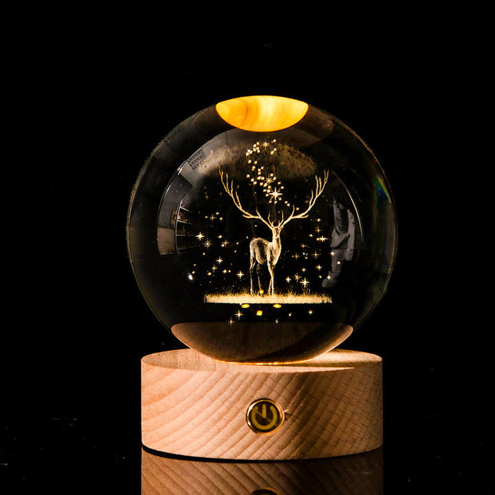 Galaxy Crystal Ball Lamp | Stornfield