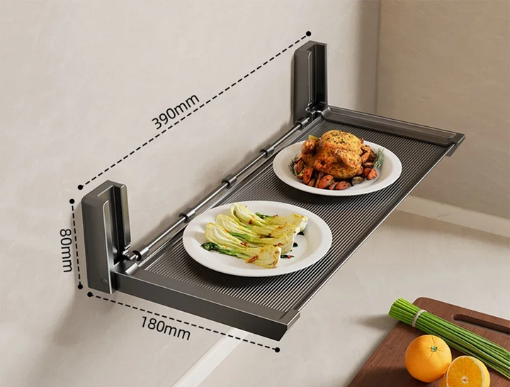 FlexiRack – Collapsible Spice Rack with Hooks Stornfield