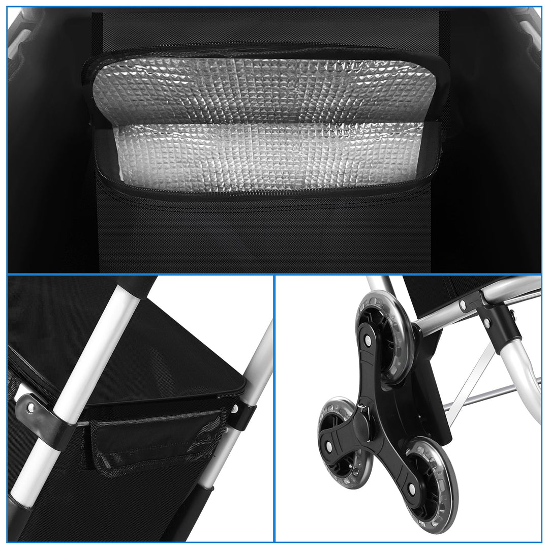 Shopping trolley shopping roller foldable 40L | Stornfield