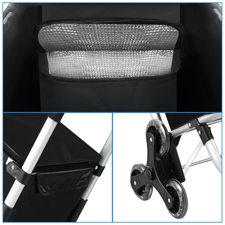 Shopping trolley shopping roller foldable 40L | Stornfield
