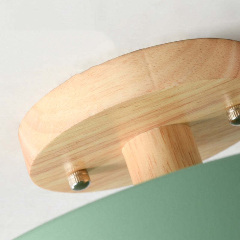 Stylish LED Ceiling Lamp of Wood and Acrylic for Bedroom, Dining Room and Living Room | Stornfield