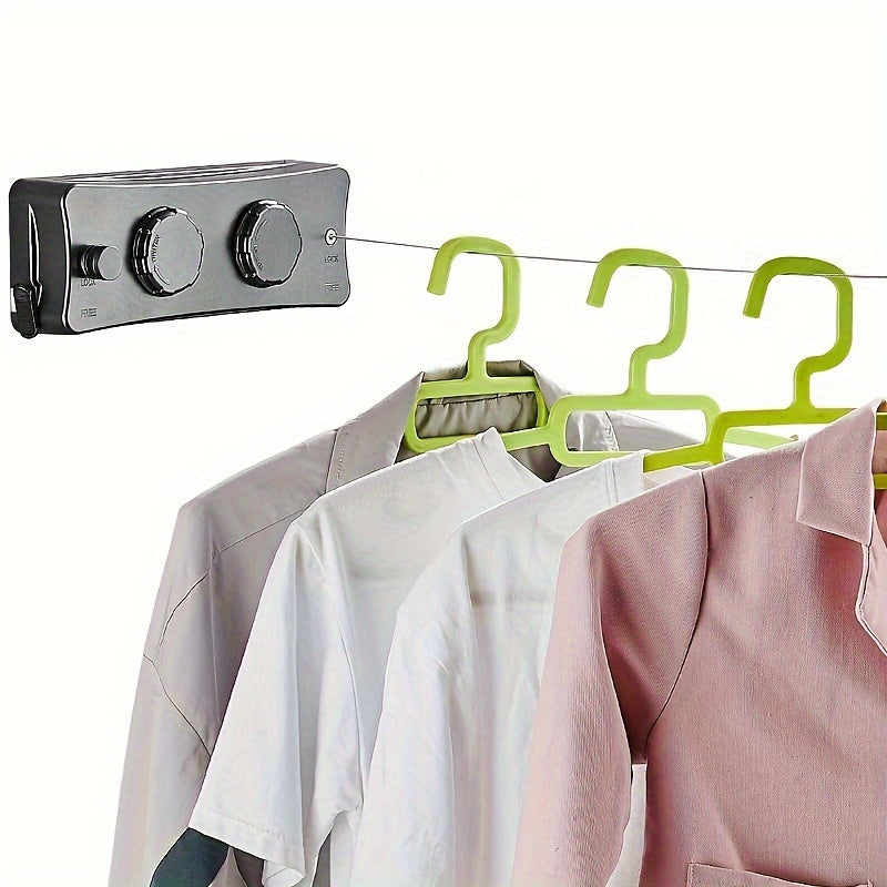 Retractable clothesline stainless steel 5.1 m double line | Stornfield