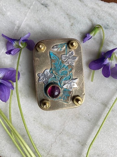 Stornfield | Mini Flower Press | Compact Botanical Keepsake Maker | Portable Craft Tool