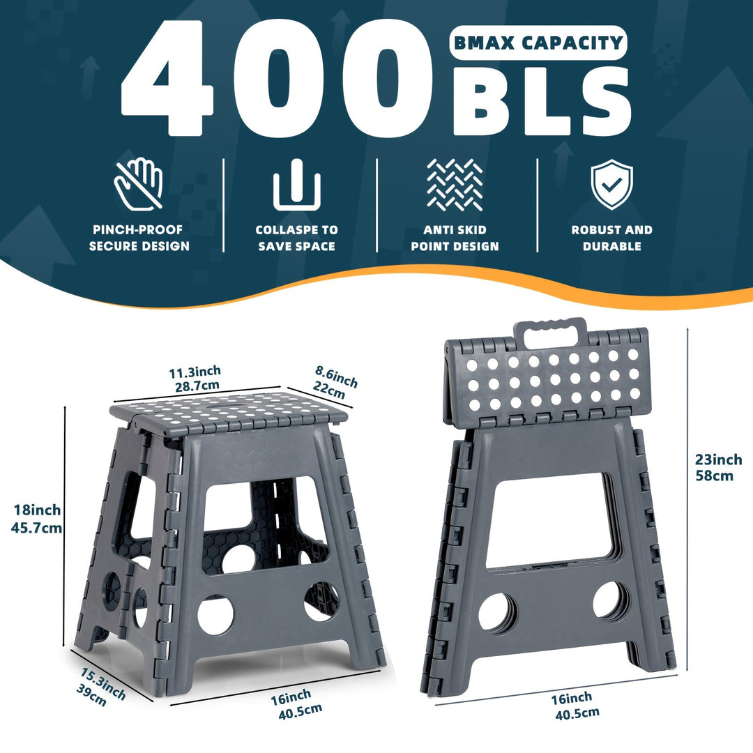 Foldable step stool up to 180 kg | Stornfield
