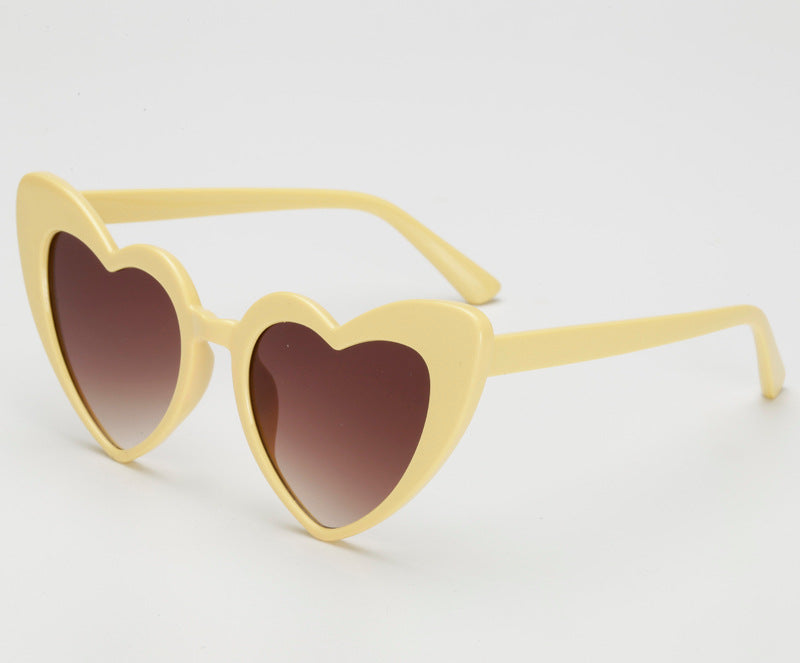 Ladies Heart-Shaped Sunglasses in Trendy Design Stornfield