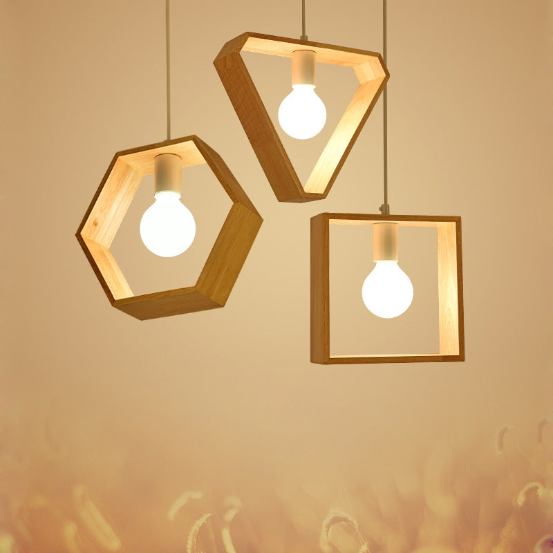 Geometric Pendant Light Fixture