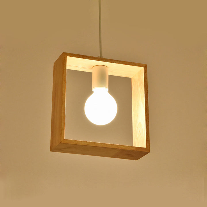 Geometric Pendant Light Fixture