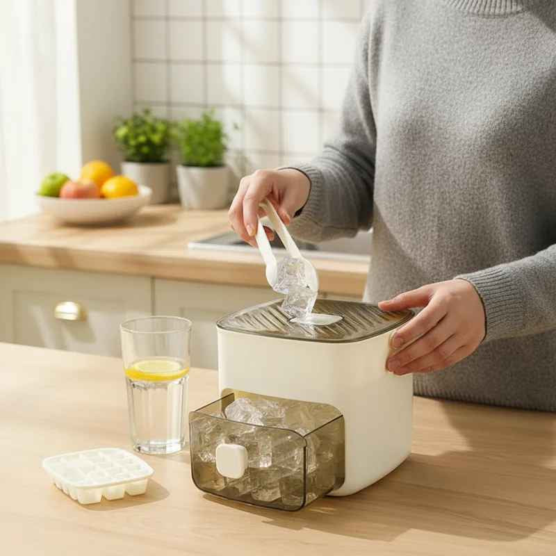 FreezeNinja — Perfect ice cubes at the push of a button for stress-free refreshment and impeccable freshness! | Stornfield