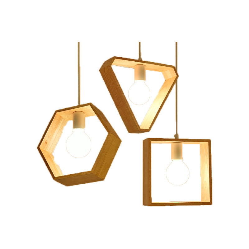 Geometric Pendant Light Fixture