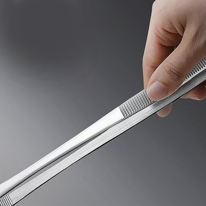 GripForce Stainless Steel Tongs — Absolute Control and Effortless Grip for Your Best Cooking Moments | Stornfield