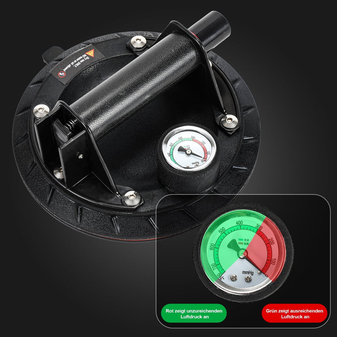 Suction cup holder with pressure display 1 piece max.100KG | Stornfield