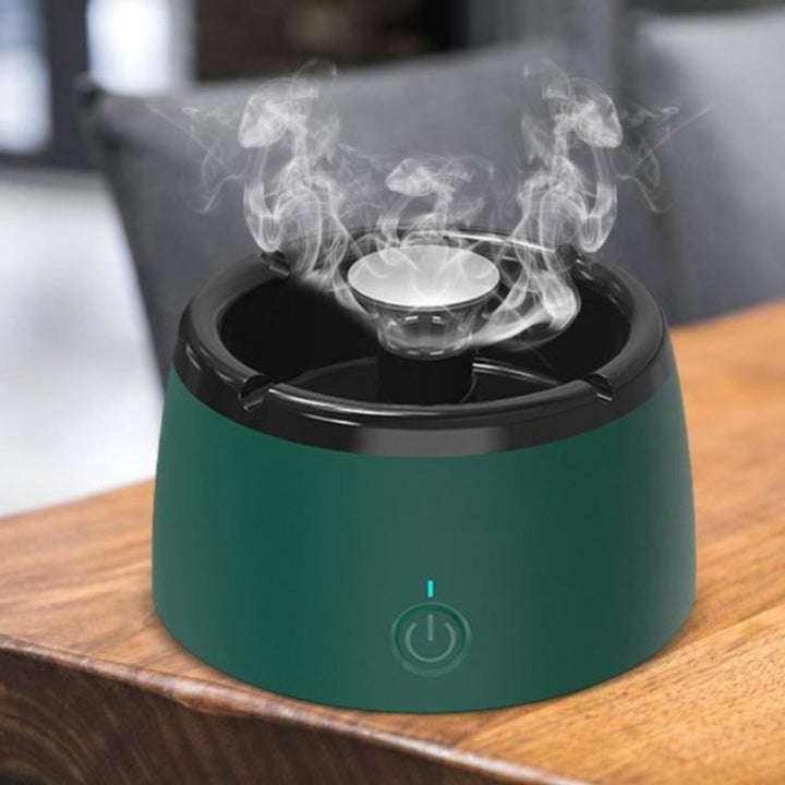 Stornfield | Odorless and smokeless ashtray - Portable smoke sensor with perfume filter