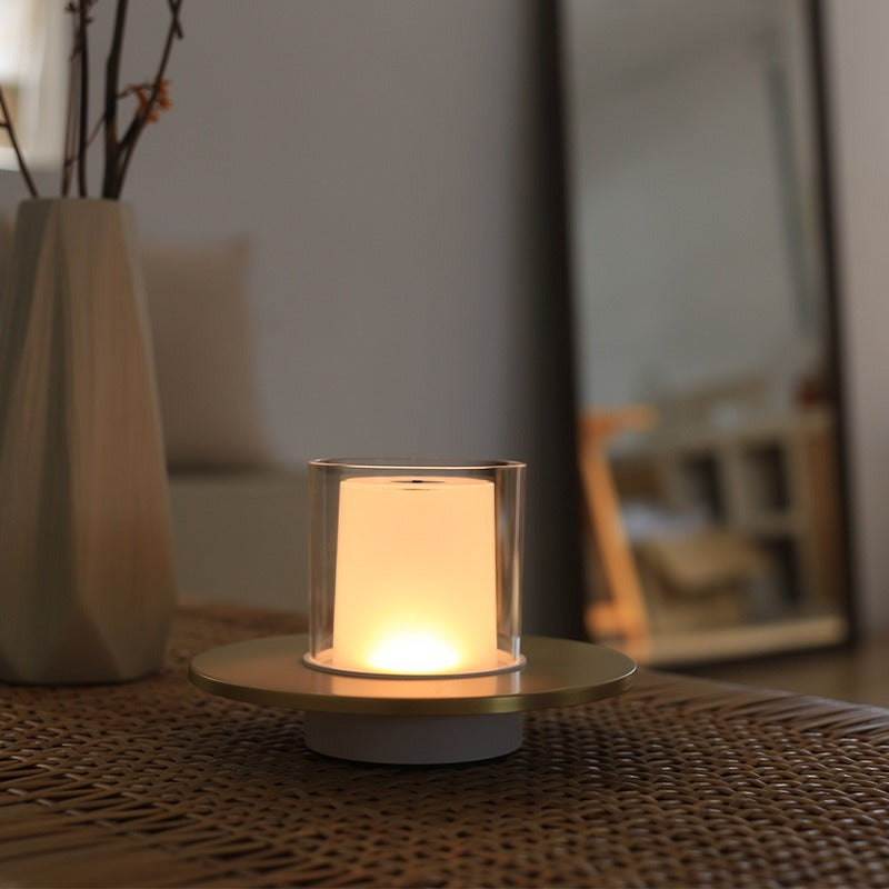 Glass Candle Table Lamp | Stornfield