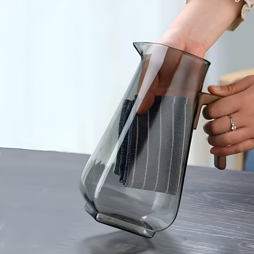 Glass Jug with Large Capacity – Heat Resistant and DuraStornfielde | Perfect for Water and Juice | Stornfield