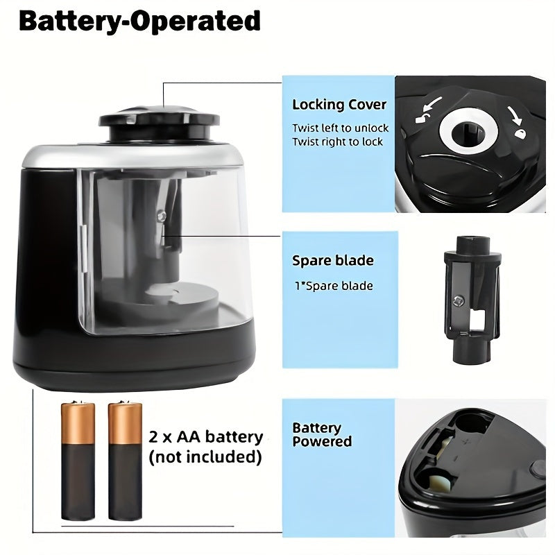 Automatic USB Pencil Sharpener – Compact & Fast | Stornfield
