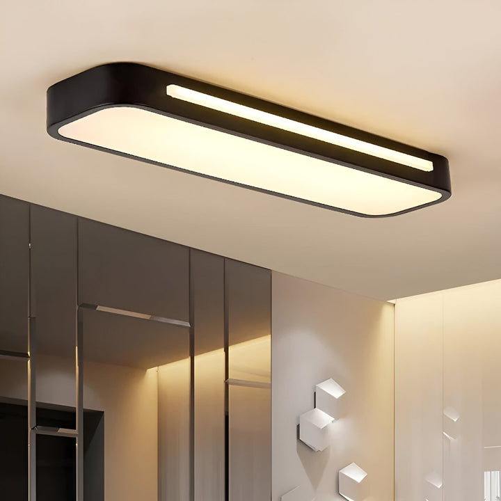 Rectangular Ceiling Light – Clear Lines & Modern Design | Perfect for Living Room and Dining Area | Stornfield